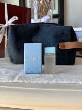 Dolce & Gabbana Mini Eau de Toilette with Light Blue Cap and Box